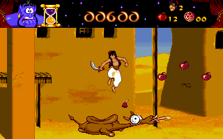 screenshot of Disney's Aladdin