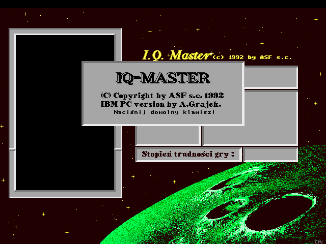 screenshot of IQ Master