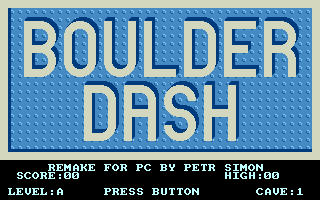 screenshot of Boulder Dash