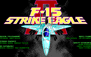 screenshot of F-15 Strike Eagle II