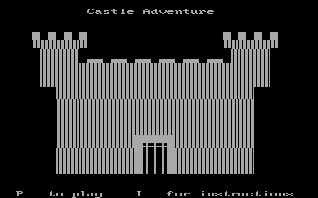 screenshot of Castle Adventure