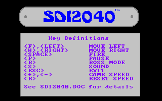 screenshot of SDI2040