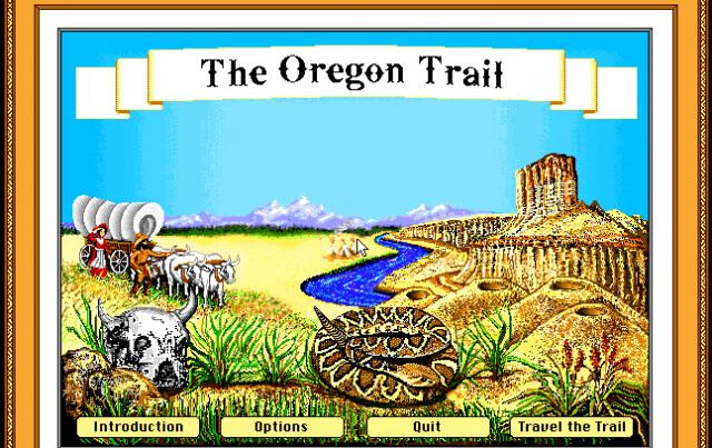 screenshot of Oregon Trail Deluxe