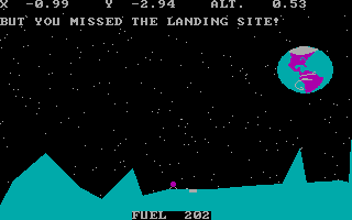 screenshot of Out on a LEM