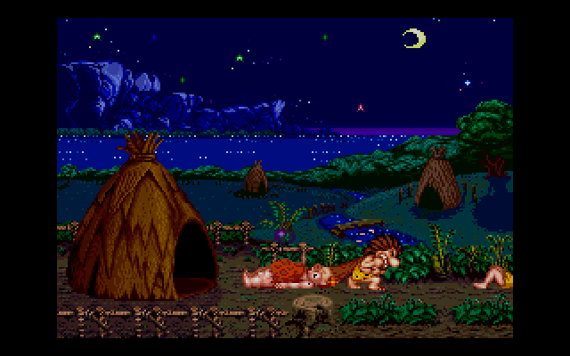 screenshot of Joe & Mac: Caveman Ninja