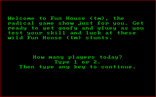 screenshot of Fun House