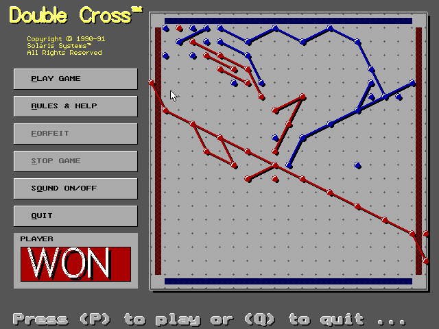 screenshot of Double Cross