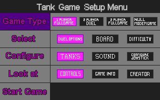 screenshot of Tankgame