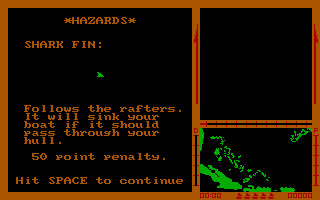 screenshot of Sailing... an adventure in the Bermuda Triangle