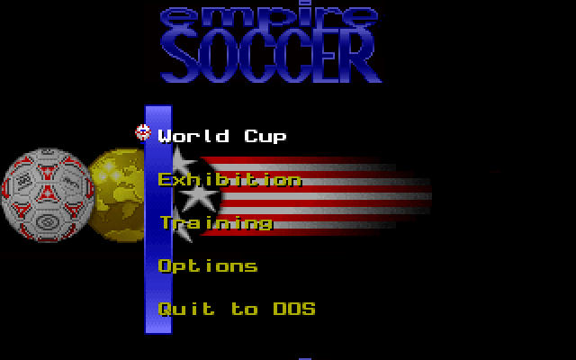 screenshot of Empire Soccer 94