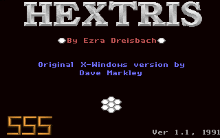 screenshot of Hextris