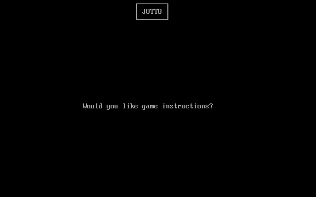 screenshot of Jotto