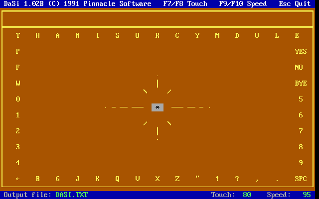 screenshot of DaSi