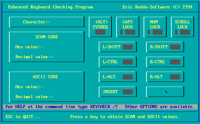 screenshot of A1 DOS Utilities