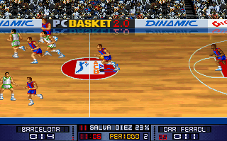 screenshot of PC Basket 2.0