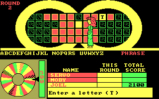 screenshot of Wheel of Fortune: Golden Edition