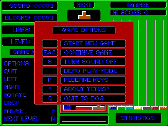 screenshot of Smooth Tetris