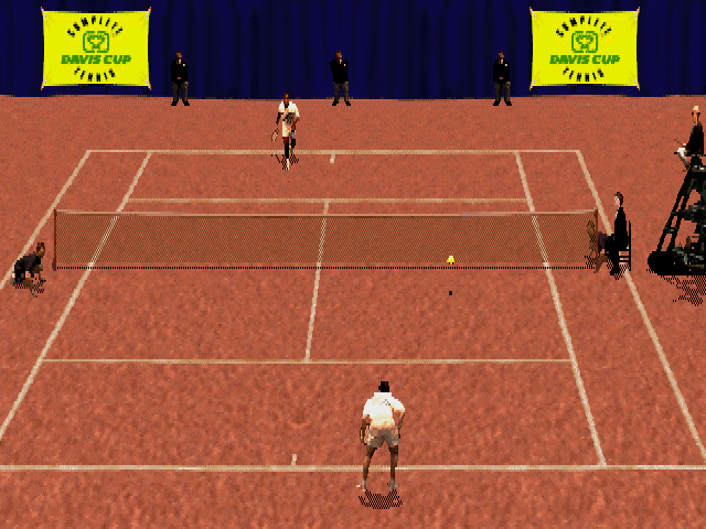 screenshot of Davis Cup Complete Tennis
