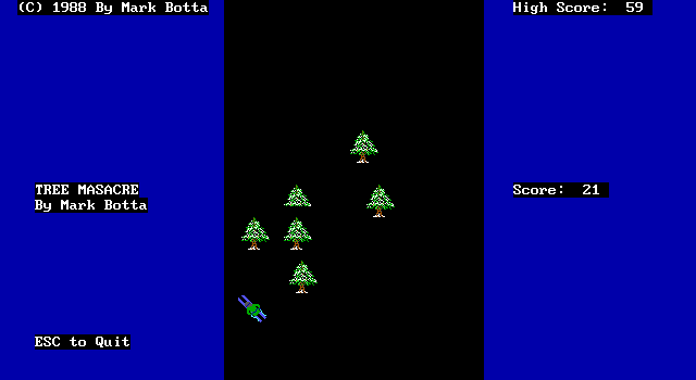 screenshot of Tree Masacre