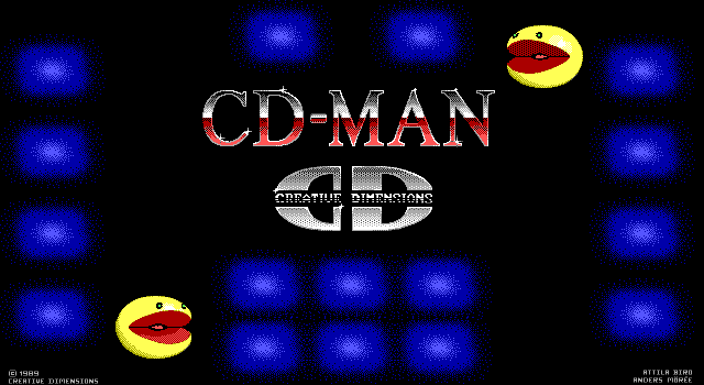 screenshot of CD-Man Version 2.0