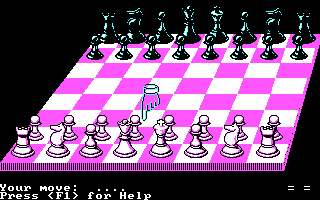screenshot of Chess Simulator
