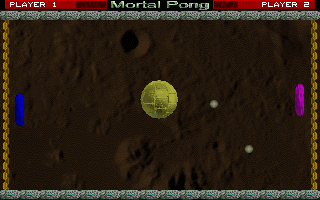 screenshot of Mortal Pong