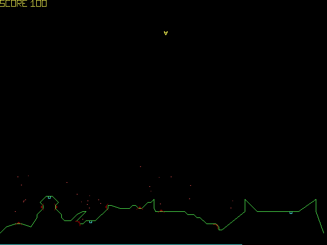 screenshot of Gravitar