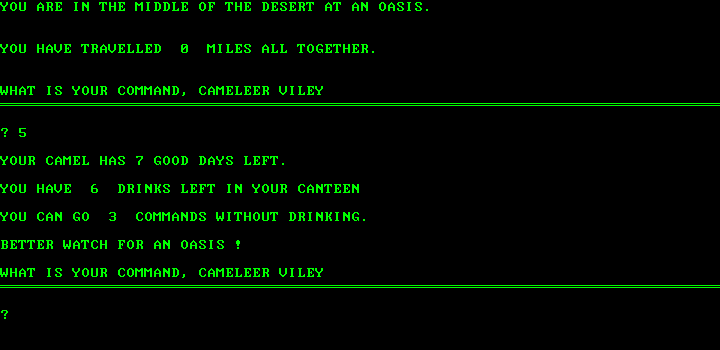 screenshot of Desert