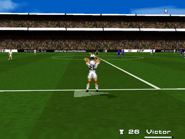 screenshot of PC Fútbol 5.0