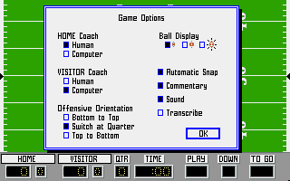 screenshot of PlayMaker Football