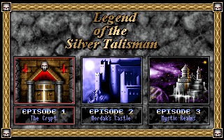 screenshot of Legend of the Silver Talisman
