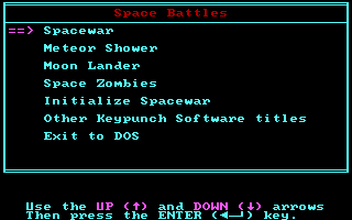 screenshot of Space Battles