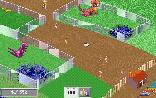 screenshot of DinoPark Tycoon
