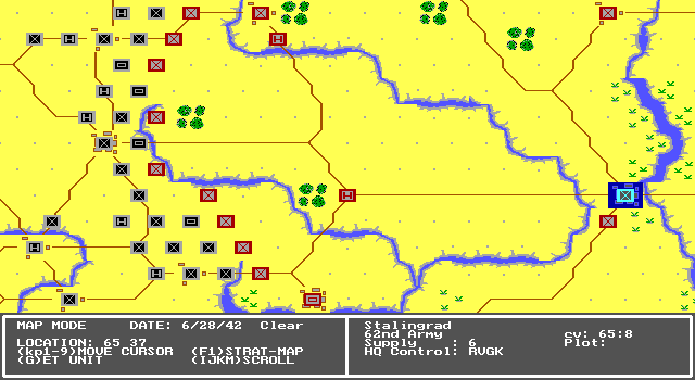 screenshot of Second Front: Germany Turns East