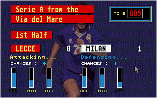screenshot of Championship Manager Italia