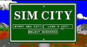 screenshot of Sim City