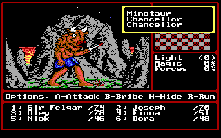 screenshot of Might and Magic II: Gates to Another World