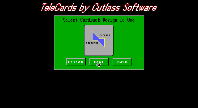 screenshot of TeleCards