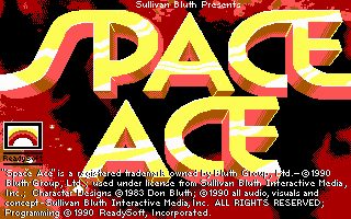 screenshot of Space Ace