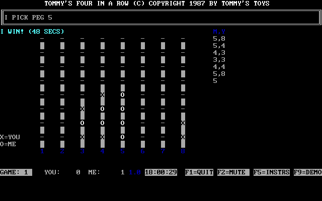 screenshot of Tommy's Trifles