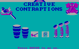 screenshot of Creative Contraptions