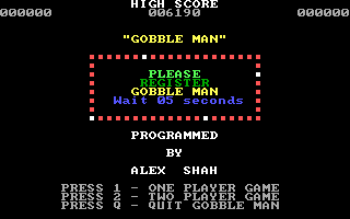 screenshot of Gobble Man