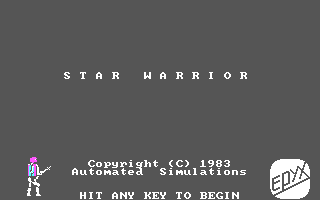screenshot of StarQuest: Star Warrior