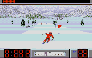 screenshot of Super Ski II