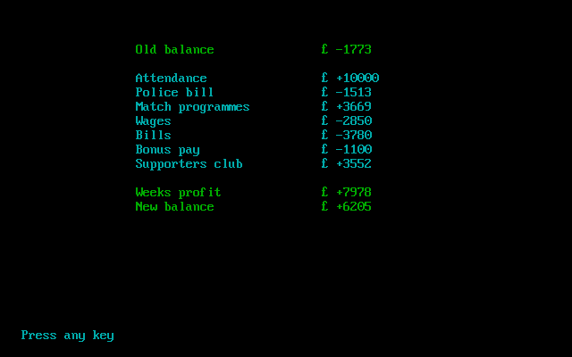 screenshot of Touchline