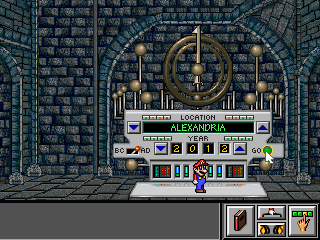 screenshot of Mario's Time Machine
