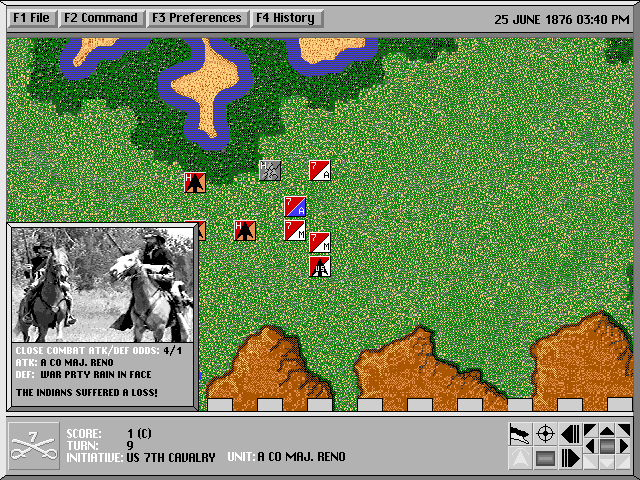 screenshot of Custer's Last Command