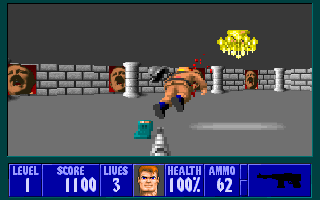 screenshot of Wolfenstein 3D