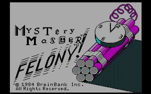 screenshot of Mystery Master: Felony!