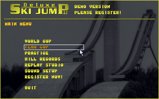 screenshot of Deluxe Ski Jump